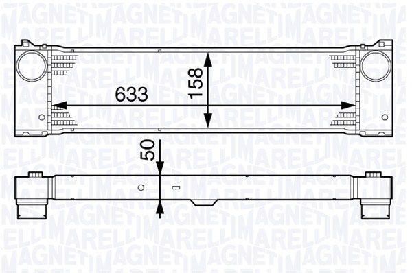 MAGNETI MARELLI Välijäähdytin 351319202390